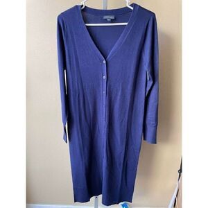 Modcloth Knee Length Cardigan Dress Size Medium